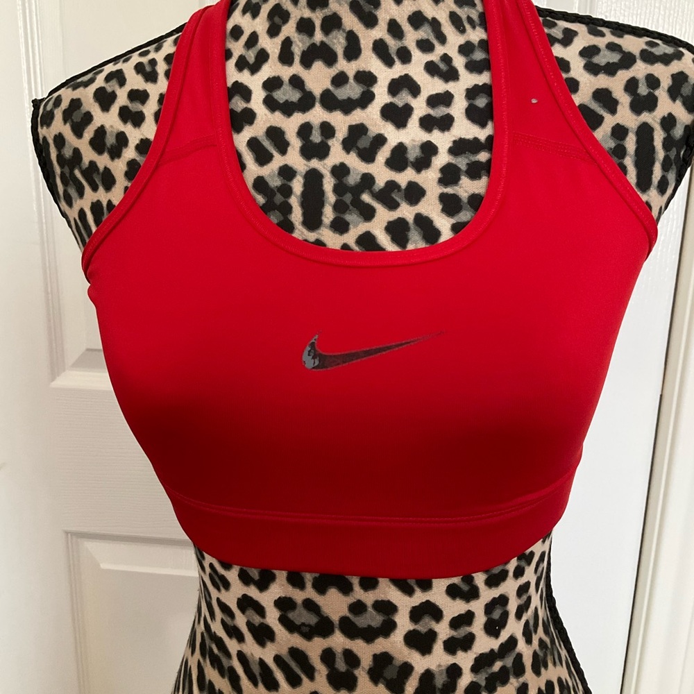 Nike Women's Vibrant Red Sports Bra